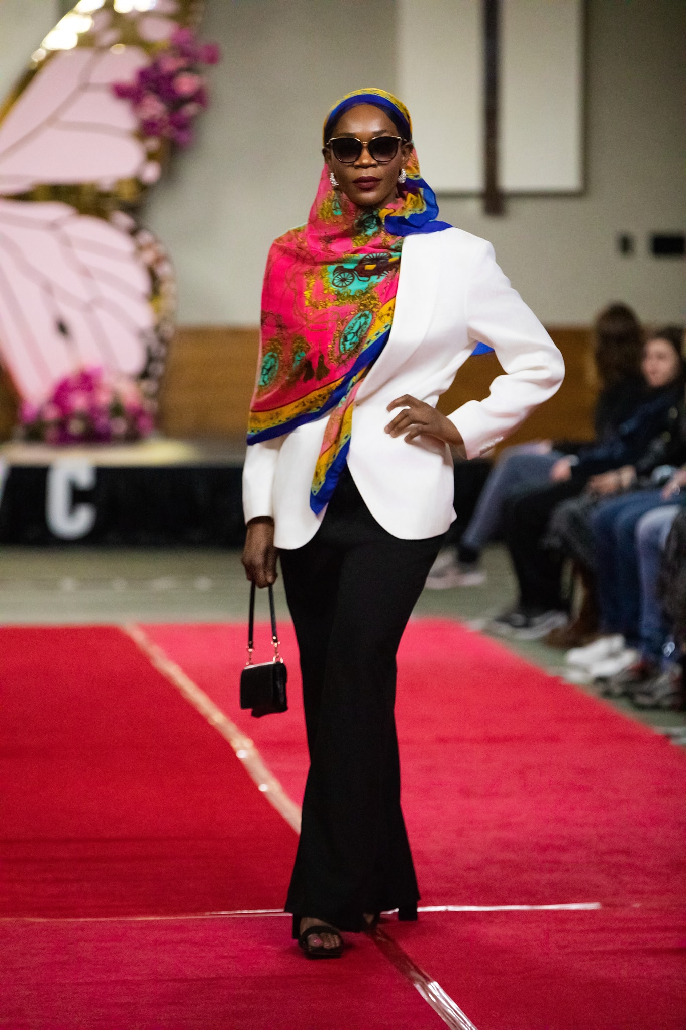 Runway fashion show styling